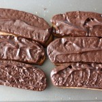 Chocolate Dipped Coconut Walnut AFB Biscotti