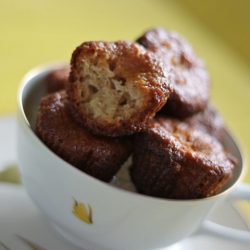 Pineapple-Papaya-Coconut Macaroon Amish Friendship Bread Mini Bites (Vegan) (Gluten-Free)