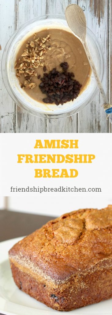 Amish Friendship Bread from the Friendship Bread Kitchen | friendshipbreadkitchen.com