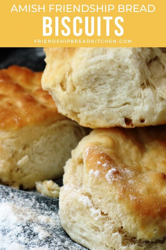 homemade biscuits dusted with flour