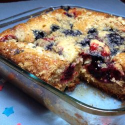 Berry Cheesecake Amish Friendship Bread by Paula Altenbach | friendshipbreadkitchen.com