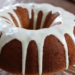 Lemon Cranberry Amish Friendship Bread Bundt Cake