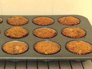 Cherry Almond Oat Bran Amish Friendship Bread Muffins by Diane Siniscalchi | friendshipbreadkitchen.com