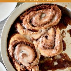 cinnamon rolls in pan