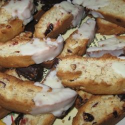 Cranberry Nut Amish Friendship Bread Biscotti