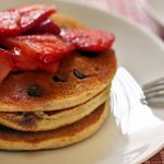 Chocolate Chip Amish Friendship Bread Pancake Recipe by Mary Pilcher ♥ friendshipbreadkitchen.com