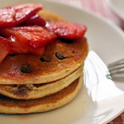 Amish Friendship Bread Chocolate Chip Pancakes