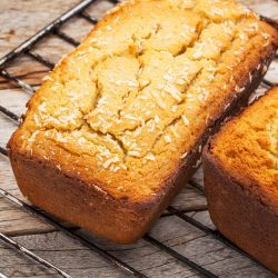 Coconut Pineapple Amish Friendship Bread Square