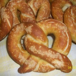 Amish Friendship Bread Soft Pretzels