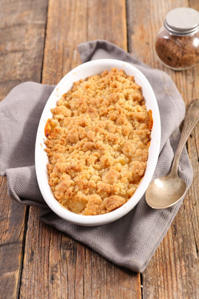 This Easy Crumble Recipe makes a quick topping for any Amish Friendship Bread recipe.