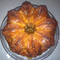 Salted Caramel Amish Friendship Bread Bundt Cake