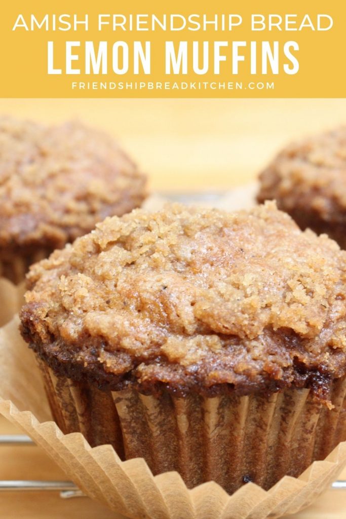 Lemon Amish Friendship Bread Muffins