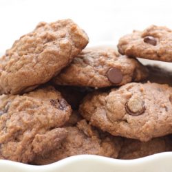 Amish Friendship Bread Chocolate Junior Mint Cookies