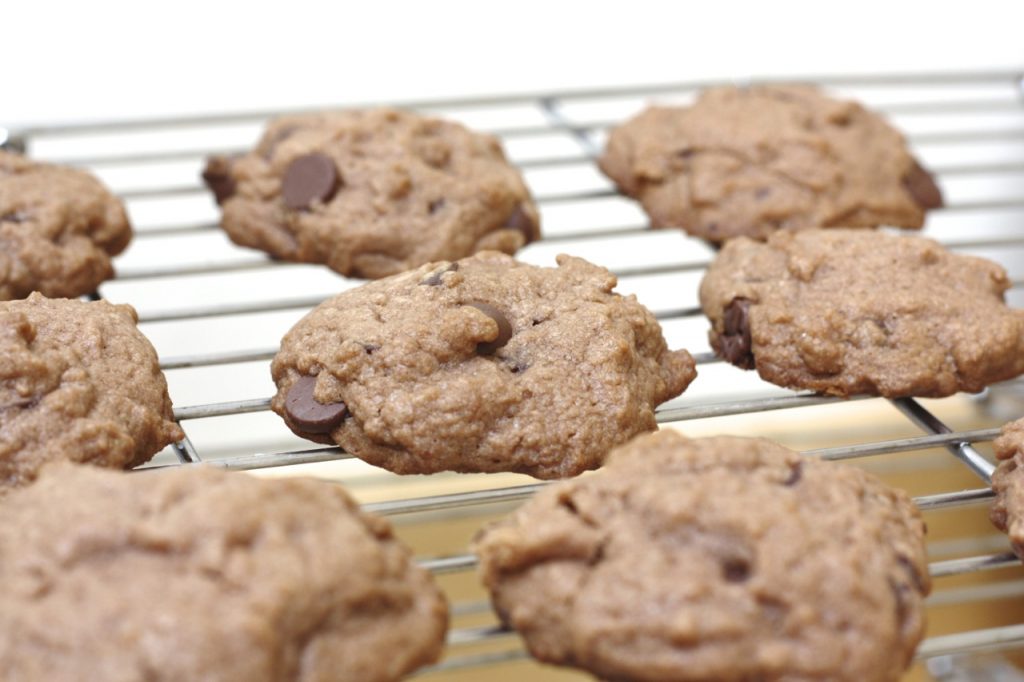 Chocolate Junior Mint Amish Friendship Bread Cookies | www.friendshipbreadkitchen.com