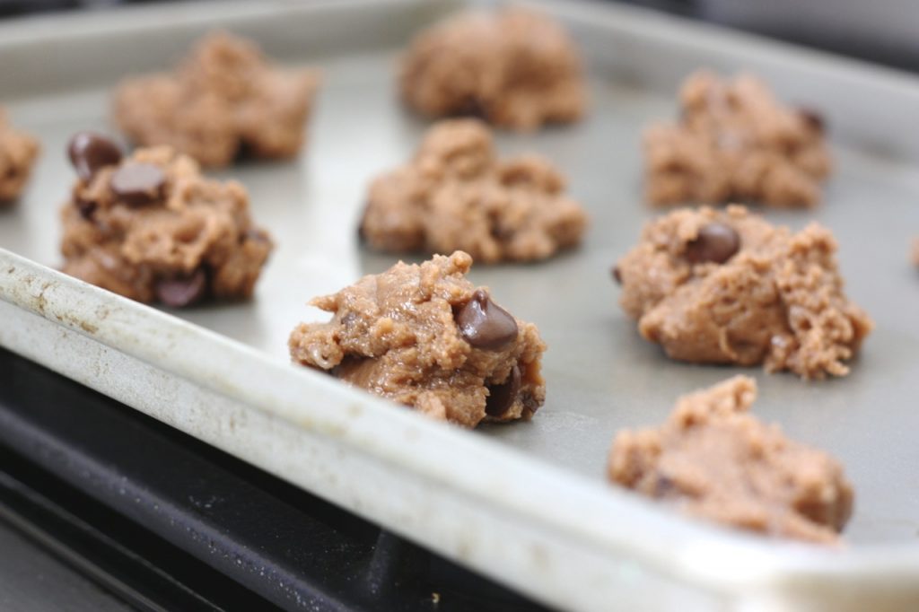 Chocolate Junior Mint Amish Friendship Bread Cookies | www.friendshipbreadkitchen.com