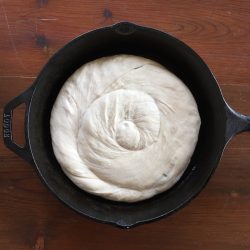 Scallion Skillet Amish Friendship Bread | friendshipbreadkitchen.com