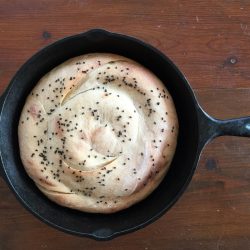 Scallion Skillet Amish Friendship Bread | friendshipbreadkitchen.com