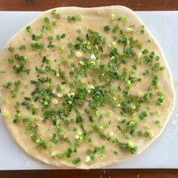 Scallion Skillet Amish Friendship Bread | friendshipbreadkitchen.com