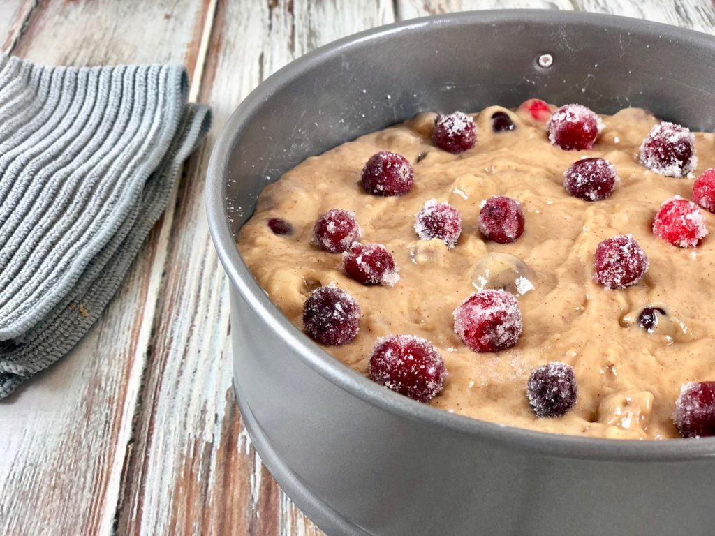 Pumpkin Cranberry Oil-Free Amish Friendship Bread | friendshipbreadkitchen.com