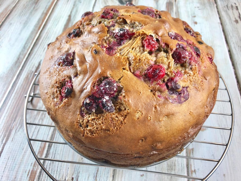 Pumpkin Cranberry Oil-Free Amish Friendship Bread | friendshipbreadkitchen.com