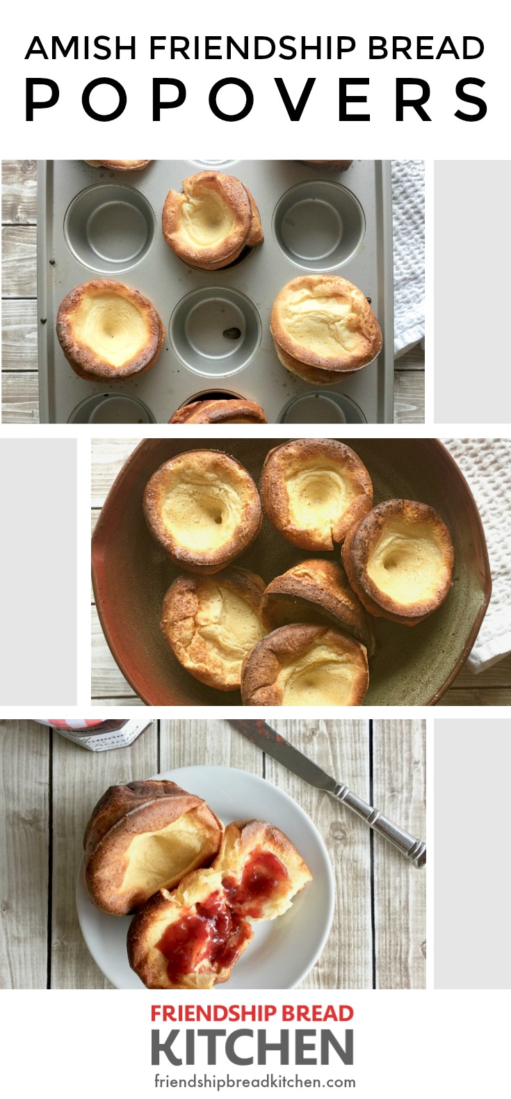 Amish Friendship Bread Popovers