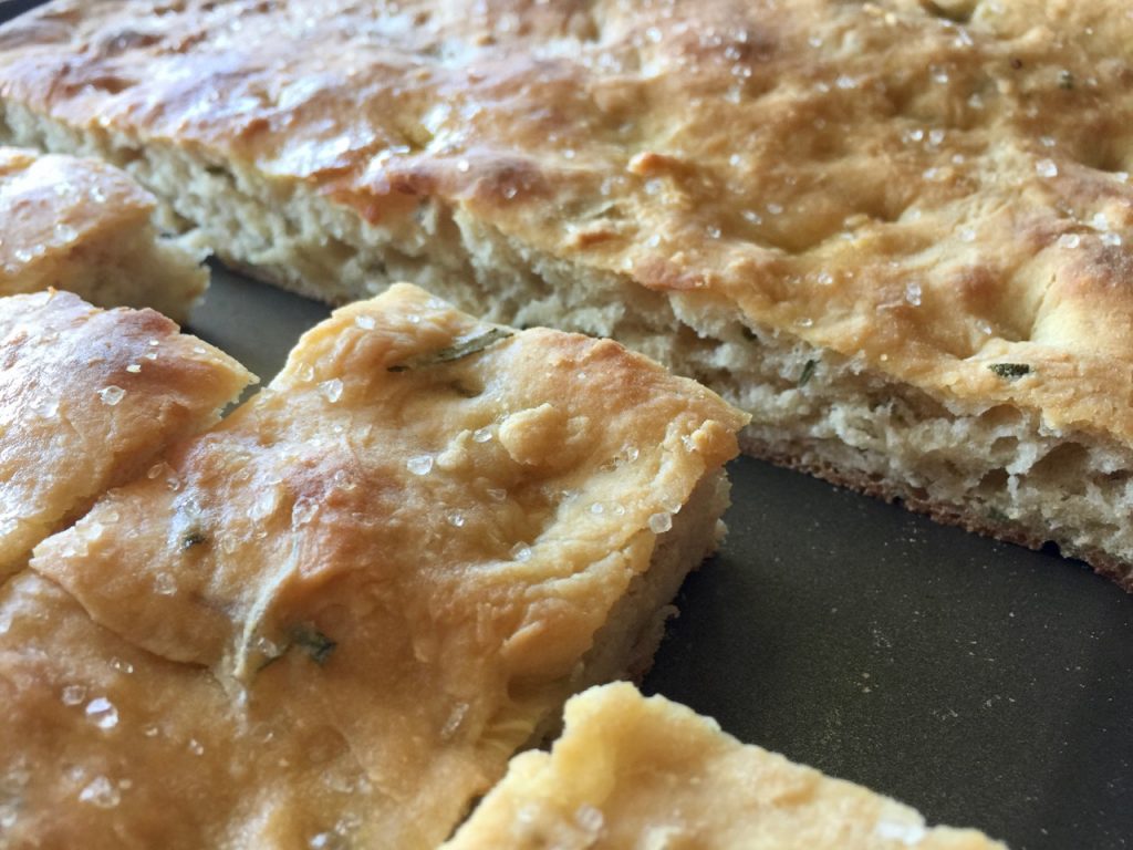 Amish Friendship Bread Focaccia | friendshipbreadkitchen.com