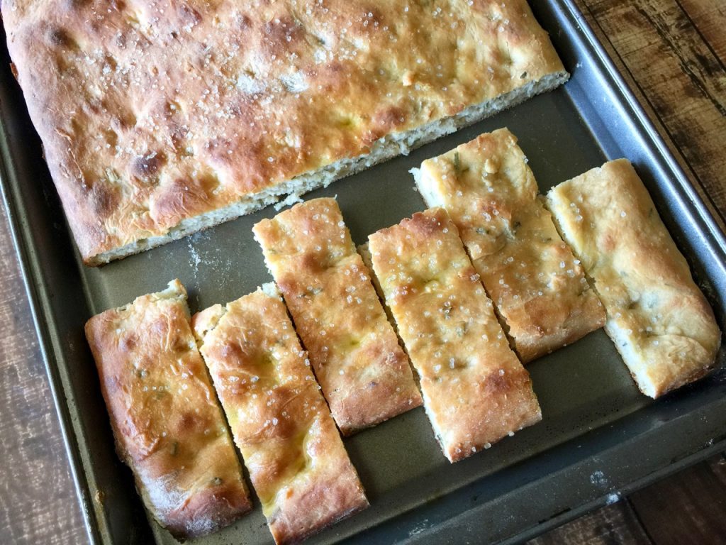 Amish Friendship Bread Focaccia | friendshipbreadkitchen.com