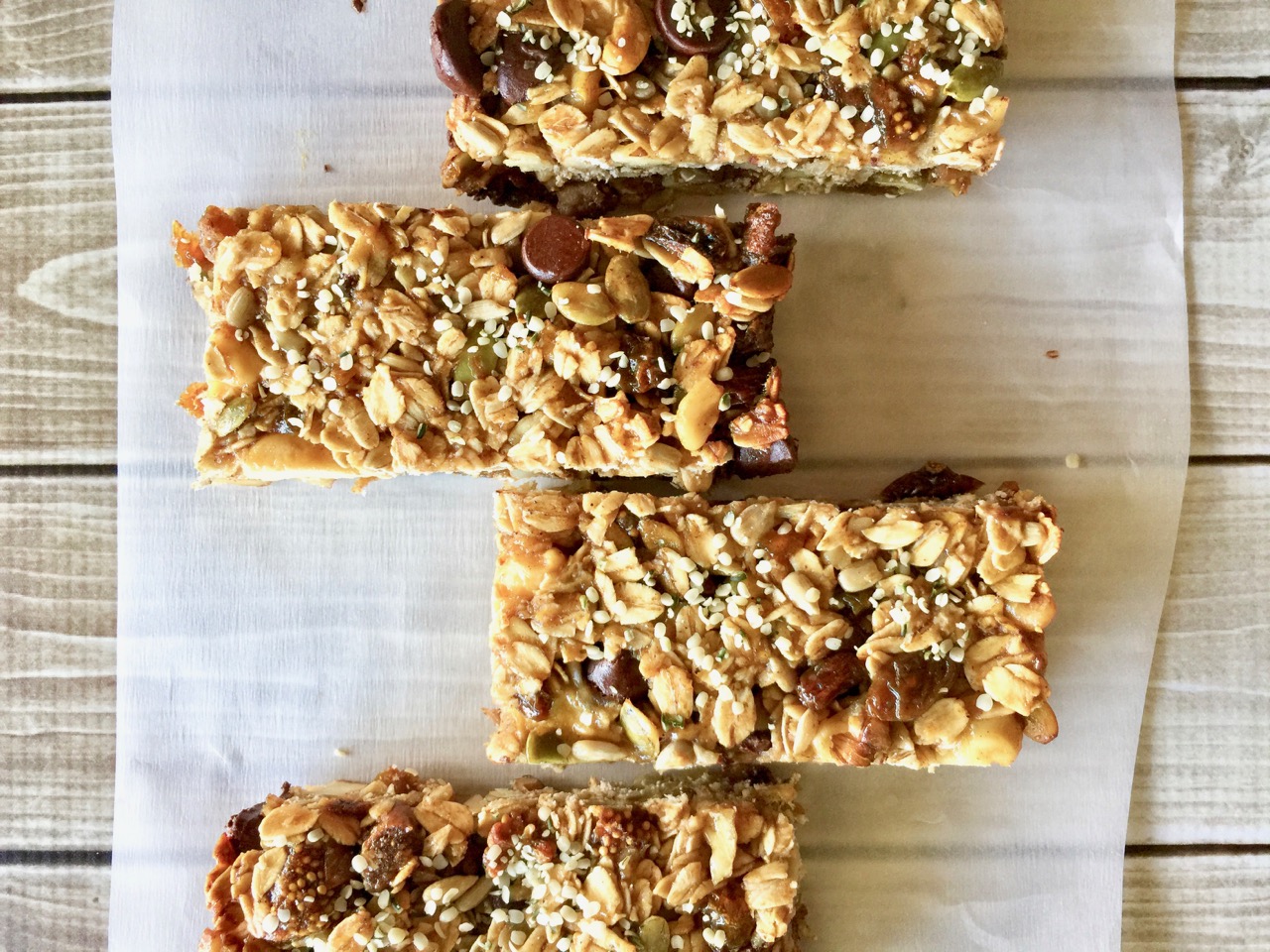 Amish Friendship Bread Chewy Granola Bars