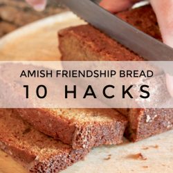 Top Ten Amish Friendship Bread Hacks