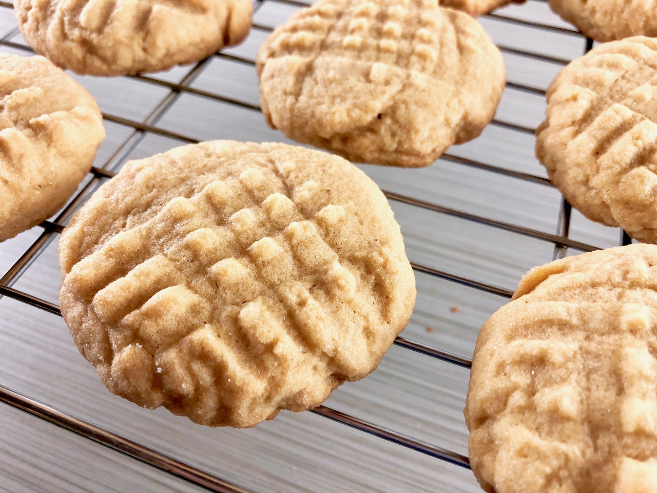 Amish Friendship Bread Peanut Butter Cookies