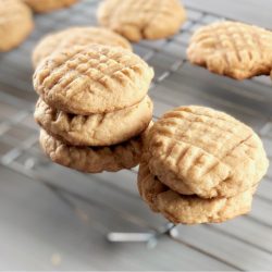 Amish Friendship Bread Peanut Butter Cookies