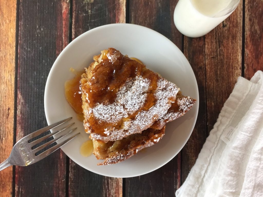 Warm Apple Apricot Amish Friendship Bread Bundt Cake