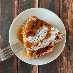 Warm Apple Apricot Amish Friendship Bread Cake