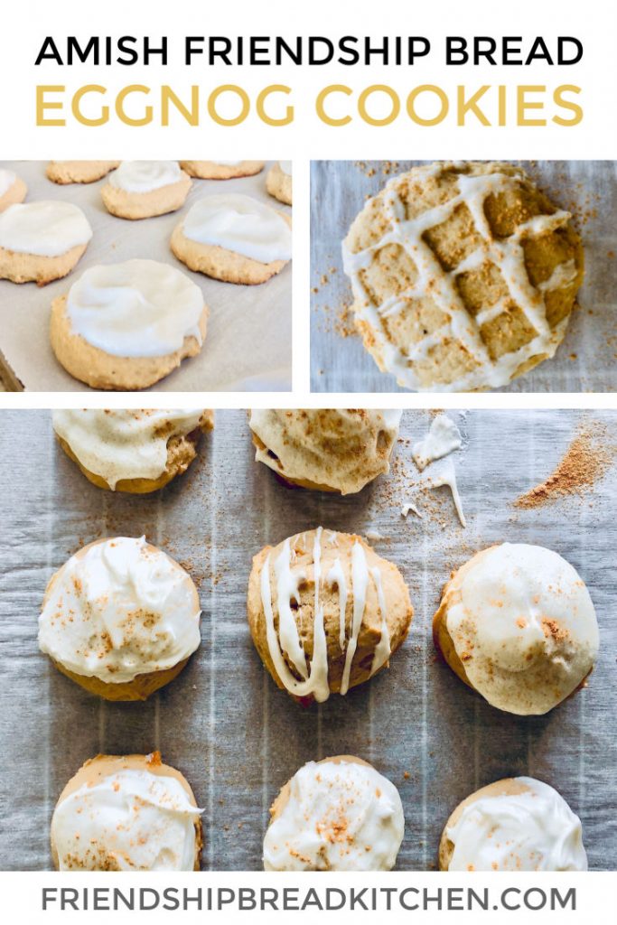 Amish Friendship Bread Eggnog Cookies