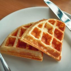 Amish Friendship Bread Waffles