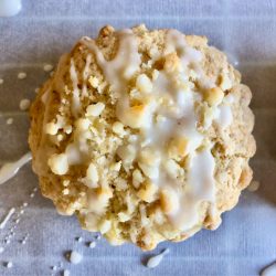 Pineapple Macadamia Nut Amish Friendship Bread Scones