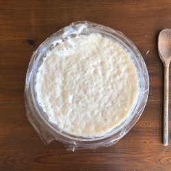 Sourdough starter in a bowl