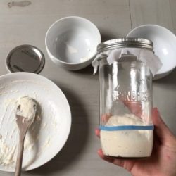 Traditional Sourdough Starter (No Added Yeast)