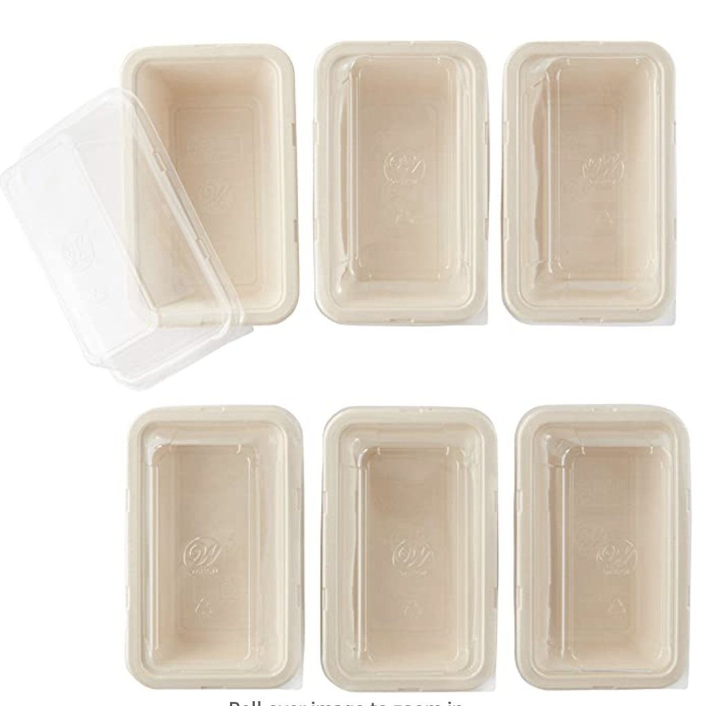 Disposable Loaf Pans with Domed Lids (6-pack) - Friendship Bread Kitchen