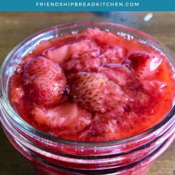 Easy Homemade Strawberry Sauce Topping